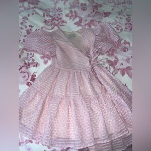 Dream Sister Jane Pink Bow Dress